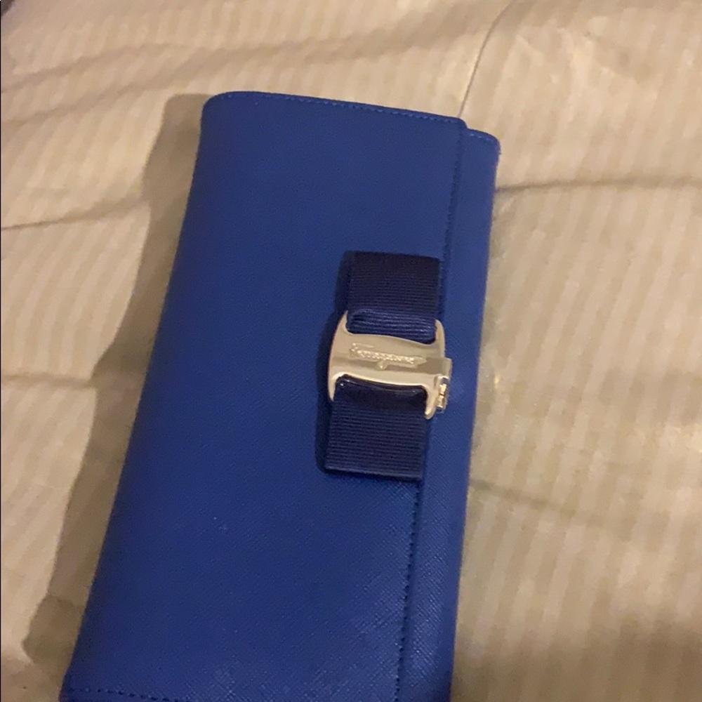 Salvatore Ferragamo Blue Wallet